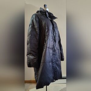 Steve Madden Long Chevron Down Coat 3X